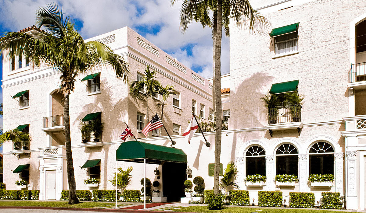 The Chesterfield Hotel Palm Beach Eksteriør billede
